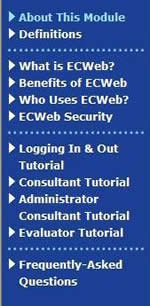 ECWeb Navigation Bar