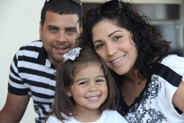 Veteran and family